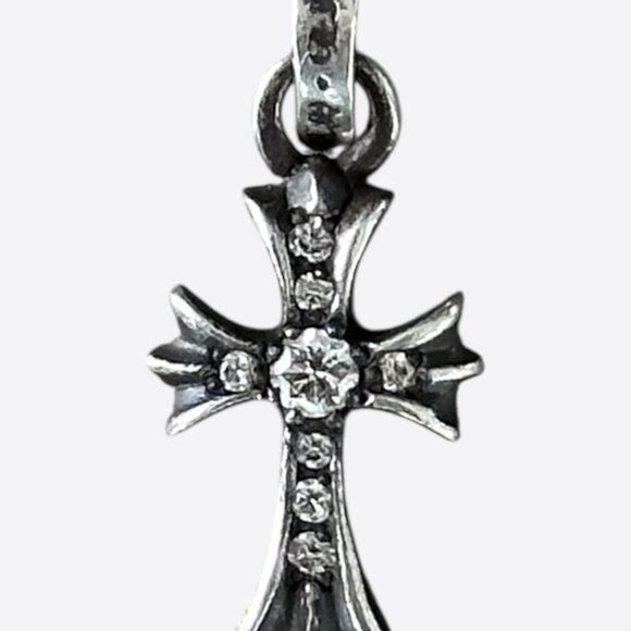 Chrome Hearts Silver & Diamond Baby Fat Pendant - Picture 1 of 4